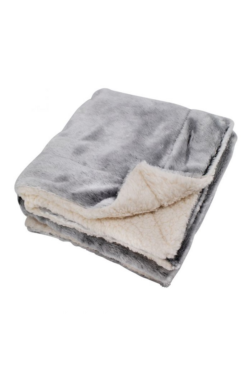 Alpine Fleece Faux Fur Sherpa Blanket | McCrearys-Tees-