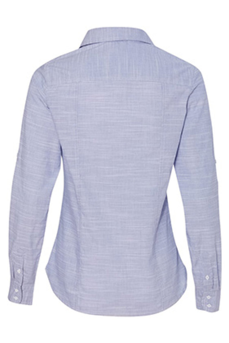 Burnside® Ladies Woven Texture Shirt | McCrearys-Tees-