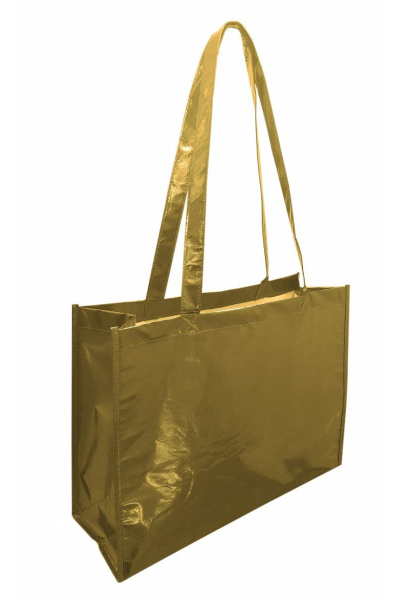 Liberty Bags Easy Print Metallic Large Tote Bag