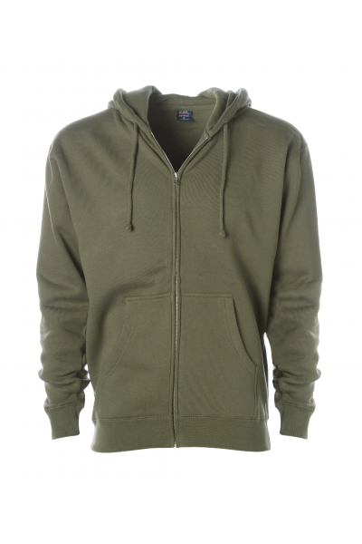 Independent Trading Co. Heavyweight Zip Hooded Sweatshirt