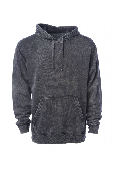 Independent Trading Co. Unisex Midweight Mineral Wash Hooded Pullover